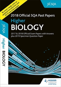 Jacket Image For: Higher biology 2017-18 SQA past papers with answers