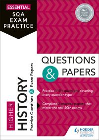 Jacket Image For: Higher history questions and papers