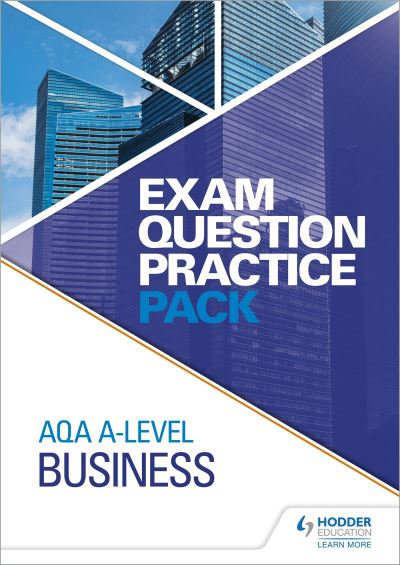 Jacket Image For: AQA A level business exam question practice pack