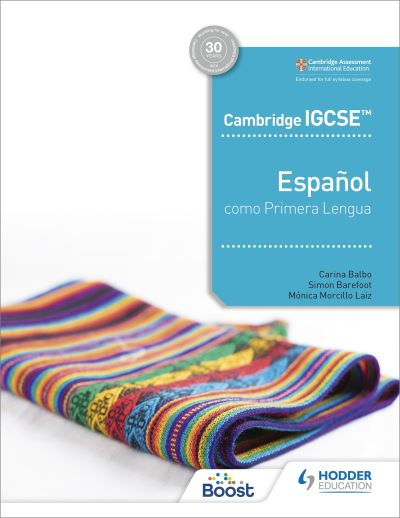 Jacket Image For: Cambridge IGCSE Español como primera lengua. Libro del alumno