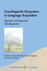 Jacket Image For: Crosslinguistic Encounters in Language Acquisition