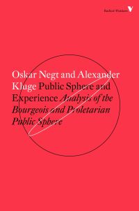 Jacket image for Public Sphere and Experience