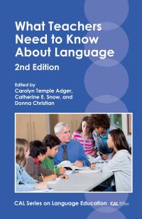 Jacket Image For: What Teachers Need to Know About Language
