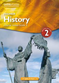 Jacket Image For: Higher history. Book 2 Course notes