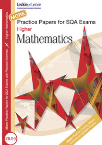 Jacket Image For: More Higher Mathematics Practice Papers for SQA Exams PDF only version