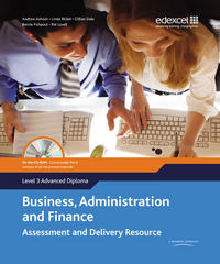 Jacket Image For: Business, administration and finance Level 3 advanced diploma