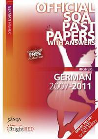 Jacket Image For: German Higher SQA Past Papers