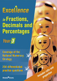 Jacket Image For: Excellence in fractions, decimals and percentages Year 3