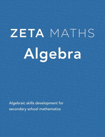 Jacket Image For: Zeta Maths Algebra
